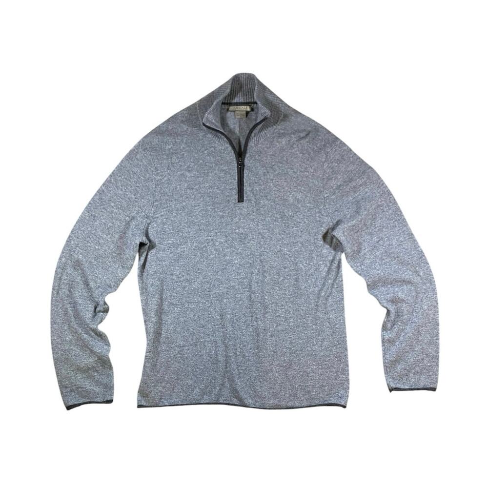 Amicale New York 1/4 Zip Cashmere Sweater - M